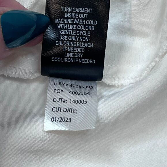 Torrid Cardigan Women 0X White Eyelet Challis Tie Front Third Piece Boho Duster - Picture 9 of 9